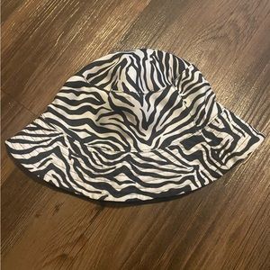 zebra bucket hat
